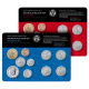 . 2025 UNITED STATES MINT UNCIRCULATED COIN SET D+P 25 CENTAVOS American Women Quarters ESTADOS UNIDOS 1 Centavo / 1 DOLAR 2025