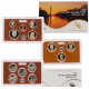 2016 UNITED STATES MINT PROOF SET @NICKEL@ 13 COINS ESTADOS UNIDOS 1+5+10+10+25 CENTAVOS + 1/2 DOLAR KENNEDY + 1 DOLAR 2016