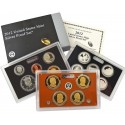2012 UNITED STATES MINT SILVER PROOF SET 14 COINS ESTADOS UNIDOS 1+5+10+25 CENTAVOS + 1/2 DOLAR + 1 DOLAR PLATA