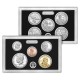 2022 UNITED STATES MINT SILVER PROOF SET 5x 25 Centavos AMERICAN WOMEN QUARTERS Estados Unidos 1 Centavo a 1 DOLAR 2022 PLATA