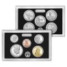2022 UNITED STATES MINT SILVER PROOF SET 5x 25 Centavos AMERICAN WOMEN QUARTERS Estados Unidos 1 Centavo a 1 DOLAR 2022 PLATA