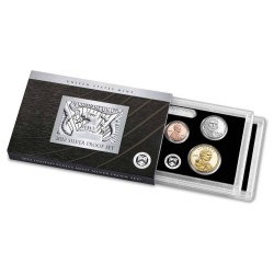 2022 UNITED STATES MINT SILVER PROOF SET 5x 25 Centavos AMERICAN WOMEN QUARTERS Estados Unidos 1 Centavo a 1 DOLAR 2022 PLATA