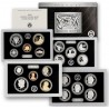 2022 UNITED STATES MINT SILVER PROOF SET 5x 25 Centavos AMERICAN WOMEN QUARTERS Estados Unidos 1 Centavo a 1 DOLAR 2022 PLATA