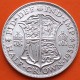 INGLATERRA 1/2 CORONA 1932 REY JORGE V KM.835 MONEDA DE PLATA MBC+ Great Britain Half Crown silver R/2