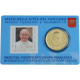 @OFERTA@ VATICANO 50 CENTIMOS 2013 BENEDICTO XVI COINCARD Nº 3 SELLO DEL PAPA FRANCISCO MONEDA DE LATON SC COIN CARD EURO