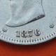 ESPAÑA 5 PESETAS 1876 * 18 76 DEM REY ALFONSO XII KM.671 MONEDA DE PLATA (DURO) Spain silver R/1