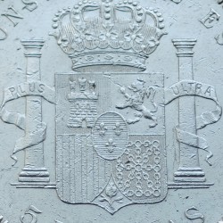 @MUY BONITA@ ESPAÑA 5 PESETAS 1897 * 18 97 SGV REY ALFONSO XIII KM.707 MONEDA DE PLATA (DURO - RAYAS) Spain R/1