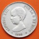 ESPAÑA 5 PESETAS 1890 * 18 90 MPM REY ALFONSO XIII MONEDA DE PLATA (DURO) KM.689 Spain silver coin R/2