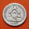 @RARA@ HONDURAS 50 CENTAVOS DE LEMPIRA 1932 JEFE INDIO KM.74 MONEDA DE PLATA silver coin MUY CIRCULADA