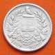 GUATEMALA 1/2 REAL 1899 DAMA CON LANZA KM.170 MONEDA DE PLATA EBC- silver coin 15mm 1,56 grs