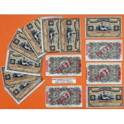 . 1 Billete MUY CIRCULADO x España 5 PESOS 1896 BANCO ESPAÑOL DE LA ISLA de CUBA Pick 48B DAMA y BARCO @PLATA EN REVERSO@