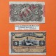 . 1 Billete MUY CIRCULADO x España 5 PESOS 1896 BANCO ESPAÑOL DE LA ISLA de CUBA Pick 48B DAMA y BARCO @PLATA EN REVERSO@