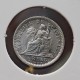 GUATEMALA 1/2 REAL 1899 DAMA CON LANZA KM.170 MONEDA DE PLATA EBC- silver coin 15mm 1,56 grs
