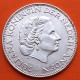 HOLANDA 2,50 GULDEN 1959 REINA JULIANA y LEON CON ESPADA KM.185 MONEDA DE PLATA MBC+ The Netherlands silver 0,35 ONZAS