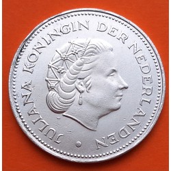 HOLANDA 10 GULDEN 1970 REINA JULIANA y REINA GUILLERMINA KM.195 MONEDA DE PLATA MBC The Netherlands silver coin
