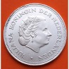HOLANDA 10 GULDEN 1970 REINA JULIANA y REINA GUILLERMINA KM.195 MONEDA DE PLATA MBC The Netherlands silver coin