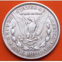 ESTADOS UNIDOS 1 DOLAR 1921 D MORGAN KM.110 MONEDA DE PLATA MBC USA $1 Dollar Coin @ULTIMO AÑO DE FABRICACION@ R/2