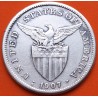 FILIPINAS 1 PESO 1907 S ESCUDO AMERICANO KM.172 MONEDA DE PLATA MBC Ocupacion Estados Unidos Dolar PHILIPPINES R/1