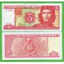 CUBA 3 PESOS 2004 ERNESTO CHE GUEVARA Pick 127 BILLETE SC Caribbean Caribe UNC BANKNOTE