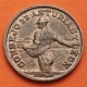 @PRECIOSA@ CONSEJO DE ASTURIAS y LEON 1 PESETA 1937 AGRICULTOR MONEDA DE BRONCE Guerra Civil España R/2