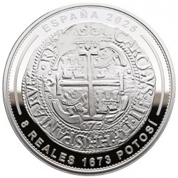. 1 aaaaaaaaacoin @19/NOV Envío@ ESPAÑA 10 EUROS 2025 POTOSI 8 REALES 1673 JOYAS DEL MUSEO CASA DE LA MONEDA PLATA FNMT