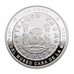 . 1 aaaaaaaaacoin @ESTUCHE con 3 MONEDAS@ ESPAÑA 10 EUROS 2025 MEXICO JOYAS DEL MUSEO CASA DE LA MONEDA 8 REALES PLATA FNMT