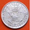 SUDAFRICA 2,50 SHILLINGS 1955 ISABEL II Colonia Inglaterra KM. 51 MONEDA DE PLATA South Africa Suid-Afrika 2-1/2
