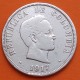 @BASE DEL "7" CURVA@ COLOMBIA 50 CENTAVOS 1917 SIMON BOLIVAR KM.193.1 MONEDA DE PLATA MBC-