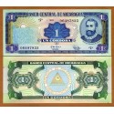 NICARAGUA 1 CORDOBA 1995 FRANCISCO HERNANDEZ DE CORDOBA Pick 173 BILLETE SC UNC BANKNOTE
