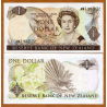 NUEVA ZELANDA 1 DOLAR 1989 ISABEL II y AVE DEL PARAISO Pick 169C BILLETE SC New Zealand UNC BANKNOTE