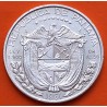 PANAMA 1/2 BALBOA 1961 BUSTO DE BALBOA KM.26 MONEDA DE PLATA EBC @ESCASA@ Medio Balboa 1961 SILVER COIN