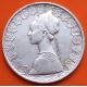ITALIA 500 LIRAS 1959 DAMA y LAS 3 CARABELAS DE CRISTOBAL COLON KM.98 MONEDA DE PLATA MBC+ Italy 500 Lire silver