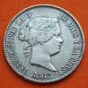 ESPAÑA Reina ISABEL II 1 ESCUDO 1867 Ceca de MADRID KM.626.1 MONEDA DE PLATA @ESCASA@ Spain silver coin