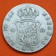 . @RARA@ ESPAÑA Rey FERNANDO VII 4 REALES 1823 SP Ceca de BARCELONA Tipo CABEZON MONEDA DE PLATA Spain coin