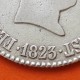 . @RARA@ ESPAÑA Rey FERNANDO VII 4 REALES 1823 SP Ceca de BARCELONA Tipo CABEZON MONEDA DE PLATA Spain coin