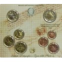 @RARA@ ITALIA CARTERA OFICIAL EUROS 2003 SC 1+2+5+10+20+50 CENTIMOS 1 EURO + 2 EUROS 2003 BU SET KMS 8 MONEDAS