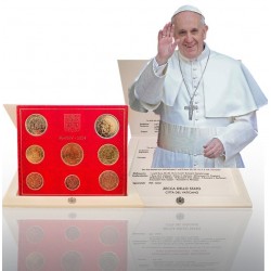 . 1 aaaaaaacoin @ULTIMOS EUROS DEL PAPA FRANCISCO@ VATICANO CARTERA OFICIAL EUROS 2024 SC 1+2+5+10+20+50 Cts + 1€ + 2 EUROS 2024