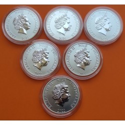 . 1 coin @18/NOV ENVIO@ NIUE 2 DOLARES 2022 GREEN LANTERN DC COMICS The Justice League 6ª MONEDA DE PLATA ONZA Oz