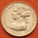@PRECIOSA@ ESPAÑA Reina ISABEL II 10 ESCUDOS 1868 * 18-68 MADRID KM.636 MONEDA DE ORO SC- Spain Gold