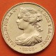 @PRECIOSA@ ESPAÑA Reina ISABEL II 10 ESCUDOS 1868 * 18-68 MADRID KM.636 MONEDA DE ORO SC- Spain Gold