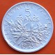 FRANCIA 5 FRANCOS 1963 SEMBRADORA SEMEUSE KM.926 MONEDA DE PLATA MBC++ France 5 Francs silver 0,32 ONZAS R/3