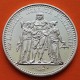 FRANCIA 10 FRANCOS 1967 HERCULES TRES GRACIAS KM.932 MONEDA DE PLATA SC- France 10 Francs 0,72 ONZAS R/2