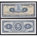 NICARAGUA 1 CORDOBA 1968 FRANCISCO HERNANDEZ Serie B - 40665846 Pick 115 BILLETE SC