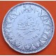 EGIPTO 10 PIASTRAS 1939 REY FAROUK 2ª GUERRA MUNDIAL KM.367 MONEDA DE PLATA MBC- Egypt WWII