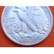 ESTADOS UNIDOS 1/2 DOLAR 1945 S WALKING LIBERTY KM.142 MONEDA DE PLATA MBC @ESCASA@ USA silver Half Dollar WWII