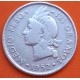 @ESCASA@ REPUBLICA DOMINICANA 1/2 PESO 1952 DAMA KM.21 MONEDA DE PLATA MBC- Dominican Republic