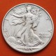 ESTADOS UNIDOS 1/2 DOLAR 1945 S WALKING LIBERTY KM.142 MONEDA DE PLATA MBC @ESCASA@ USA silver Half Dollar WWII