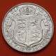 INGLATERRA 1/2 CORONA 1924 REY JORGE V KM.818 MONEDA DE PLATA MBC- Great Britain Half Crown silver