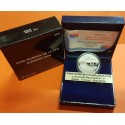 ESPAÑA 10 EUROS 2004 COPA MUNDIAL DE LA FIFA ALEMANIA 2006 MONEDA DE PLATA PROOF ESTUCHE y CERTIFICADO FNMT