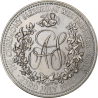 INGLATERRA MEDALLA modulo 25 PENIQUES 1986 BODA REAL SARAH FERGUSON y PRINCIPE ANDREW MONEDA DE NICKEL SC- UK Royal Wedding